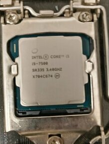 Intel i5 7500 + základní deska h110 pro btc