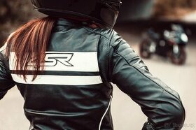 Dámská kožená motorkářská bunda 4SR