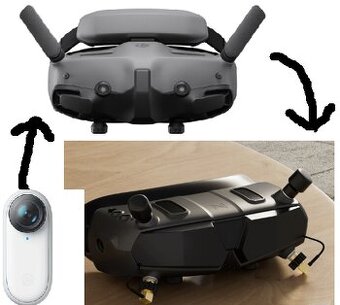 Vyměním Walksnail Goggles X a Insta360 go 2 za DJI Goggles 3