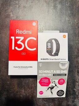 Xiaomi Redmi 13C 5G 128GB Starry Black - NOVÝ - NEROZBALENÝ