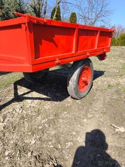 Vlečka za malotraktor masivní konstrukce MT8, Tz-4k-14,