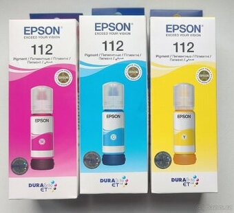 Inkoustová náplň Epson 112, 70 ml cena za vše