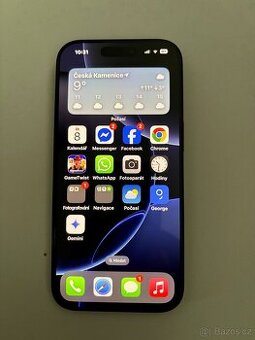 iPhone 16 Pro 128GB černý titan záruka