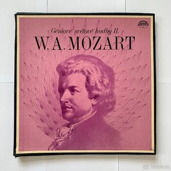 PRODÁM DVĚ GRAMOFONOVÉ DESKY - W.A.MOZART