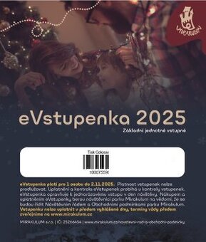 Vstupenka do Miraculu