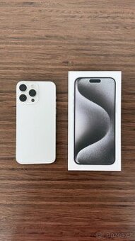 Iphone 15Pro Max 256 GB (bílý titan)