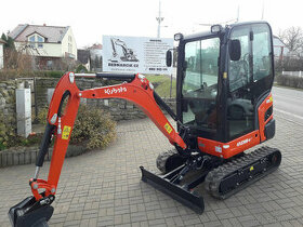 Půjčím minibagr, minirypadlo Kubota KX018-4G - 1