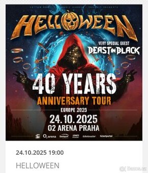 HELLOWEEN Praha O2 arena 24.10..2025
