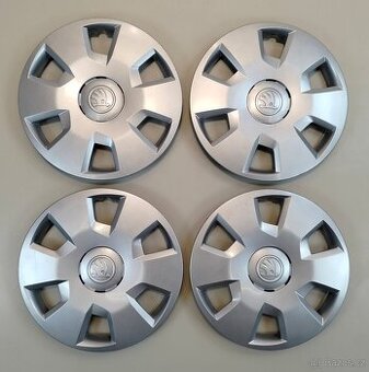 Poklice Škoda 15" 4ks