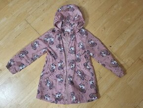 Dívčí jarní / podzimní bunda velikosti 122/128