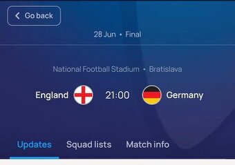 Finale Euro u21 England vs Germany