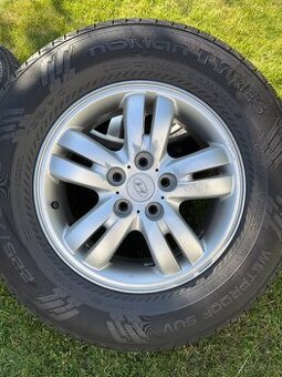 Originál Hyundai 16" 5x114,3 + letné gumy 225/70 R16 103H