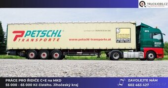 Petschl-Transporte (Česko) s.r.o. přijme řidiče na MKD.