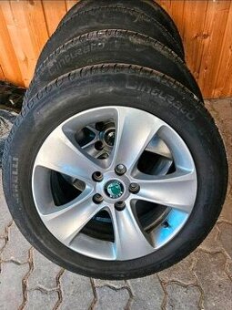 ALU kola originál Škoda Superb II Letní sada