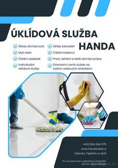 hledám paní na úklid 19:30 - 21:00hod celkem 20hod. měsíčně