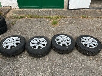 Alu kola 5x112, 195/70/15C, VW t4, Mercedes atd.zimní 6,5mm