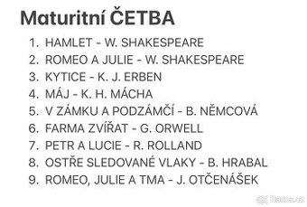 maturitní četba