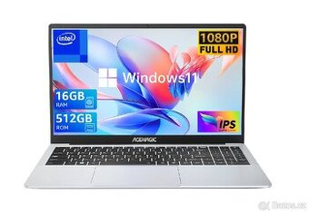 Kancelářský notebook 2025 - polokovový, Windows 11, USB-C