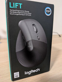 NOVÁ mýš Logitech Vertical Lift Graphite