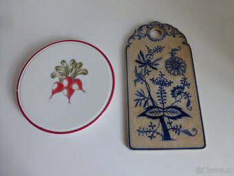 stará porcelánová prkénka