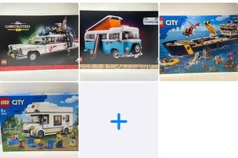 Lego Creator, City, 10279, 60283, 10274 auta, loď 🚢