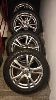 Alu kola R18 5x114.3 obutí zimní pneumatiky 235x55 R18
