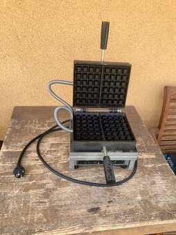 Vaflovač Krampouz WECABC - Brusel 4x6, sklopný 90°