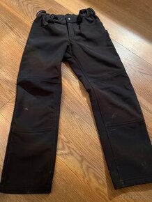 detske softshelove kalhoty zateplene