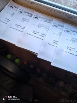 Katalog náhradních dílů/traktor přívěsy typu P93/S a P78/S