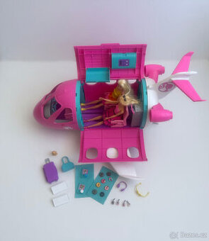 Mattel Barbie GDG76 letadlo snů + 2 x Barbie panenka