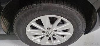 VW alu 5x112 r15 + zimní Nokian