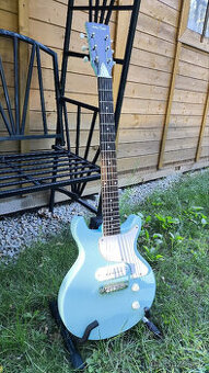 El. kytara Harley Benton DC-Junior FAT Benton Blue