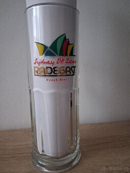 Pivní sklenice Radegast Olympijské Sydney.