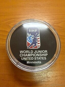 Originál Hrací Puk Gufex MSJ - 2026 - Minnesota - Stříbro