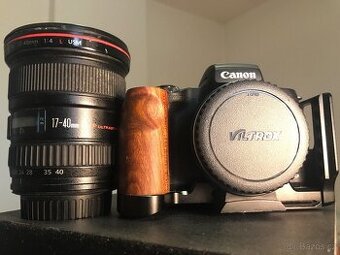 Canon m50 mark II + 17-40 f4L + Viltrox speedbooster + cage