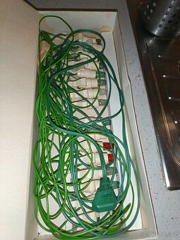 Stará vánoční světýlka na stromeček