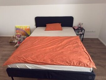 2x postel s matrací a roštem Ikea 140x200 - STÁLE AKTUÁLNÍ