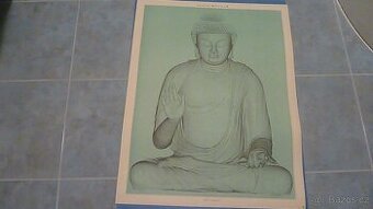 obrázek Budhy reprodukční tisk