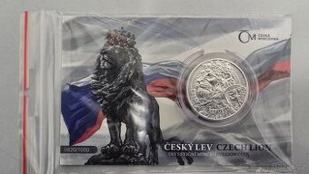 1oz Český lev 2025 čislovaný standard - 1