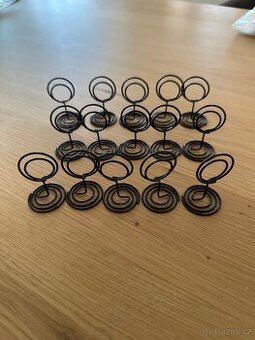 Stojánky na jmenovky/cedulky 15 kusů