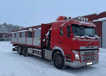 Volvo FM 380 - 6x2 - Valník + HR-FASSI F185A.2.25 XE-D – EUR