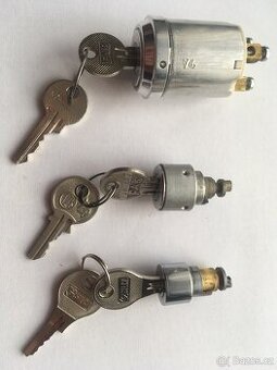 Škoda spínací skříňka a vložky zámků FAB