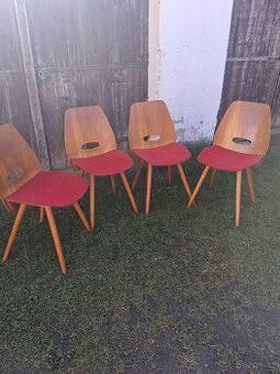 Retro židle TON - F. Jirák Tatra Pravenec