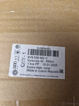 Práh Škoda Fabia 3 kombi pravá strana
