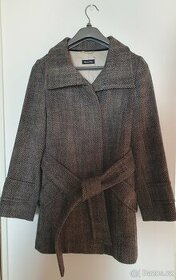 Velmi kvalitní kabátek Massimo Duti- vlněný vel.36 - 1