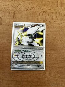 Pokémon karta Arceus X Ultra rare holo 96/99