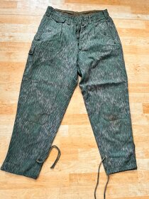vojenské kalhoty, vzor VZ.60 jehličí, originál