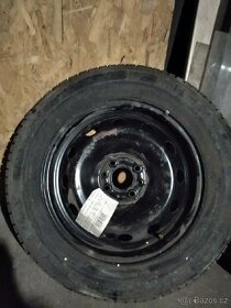 2x plechové disky 4x98 s pneu