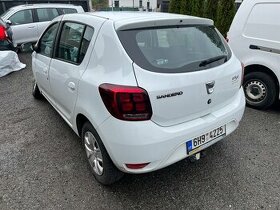 Dacia sandero 1.0i 54kw rok 2018  Veškeré Díly