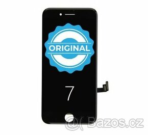 ORIGINAL Černý LCD displej iPhone 7 + dotyková deska